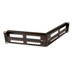 Patch Panel MAX Modular (vacío), de 48 Puertos, Angulado, 2UR
