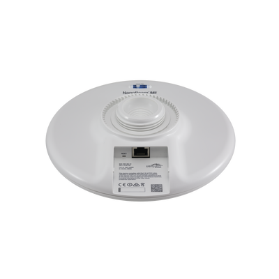 NanoBeam airMAX M5 CPE, hasta 150 Mbps, 5 GHz (5150 - 5875 MHz) con antena integrada de 19 dBi