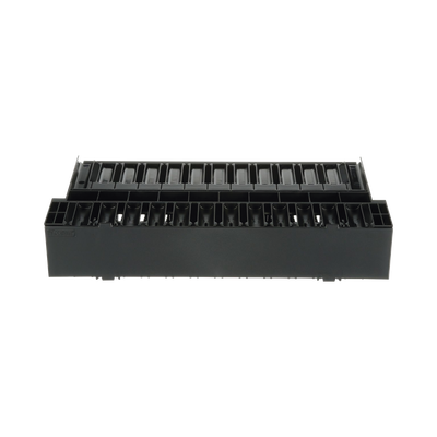 Organizador de Cables Horizontal NetManager, Doble (Frontal y Posterior), Para Rack de 19in, 2UR