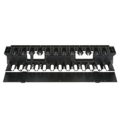 Organizador de Cables Horizontal NetManager, Sencillo (Solo Frontal), Para Rack de 19in, 2UR