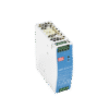 Fuente de poder industrial de 120 W, salida 24 Vcc, entrada 90~264 VCA, para montaje en riel DIN,