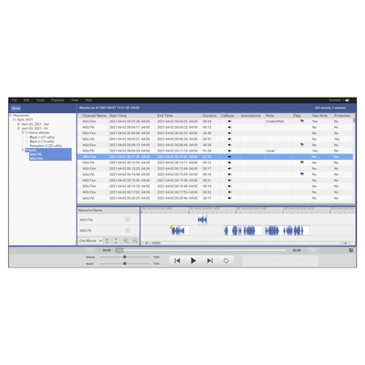 Grabador NexLog EXP-Series, Incluye 4 canales Analógicos, Graba audio de Radios, Teléfonos, Micrófonos