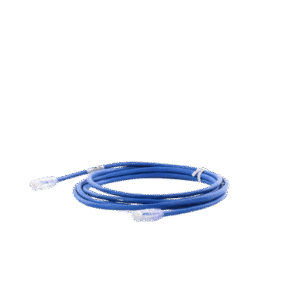 Cable de parcheo UTP Categoría 6, con plug modular en cada extremo - 3 m. - Azul Cable de parcheo UTP Categoría 6, con plug modular en cada extremo - 3 m. - Azul