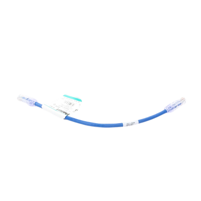 Cable de parcheo UTP Categoría 6, con plug modular en cada extremo - 1 ft (30.48 cm) - Azul