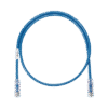 Cable de parcheo UTP Categoría 6, con plug modular en cada extremo - 1 ft (30.48 cm) - Azul