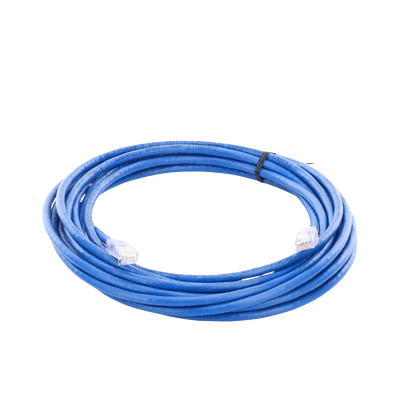 Cable de parcheo UTP Categoría 6, con plug modular en cada extremo - 6 m. - Azul Cable de parcheo UTP Categoría 6, con plug modular en cada extremo - 6 m. - Azul