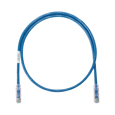 Cable de parcheo UTP Categoría 6, con plug modular en cada extremo - 1 m. - Azul Cable de parcheo UTP Categoría 6, con plug modular en cada extremo - 1 m. - Azul