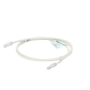 Cable de parcheo UTP Categoría 6, con plug modular en cada extremo - 1.5 m. - Blanco Mate Cable de parcheo UTP Categoría 6, con plug modular en cada extremo - 1.5 m. - Blanco Mate