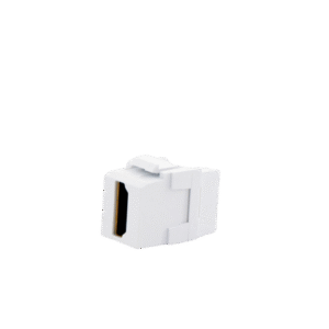 Módulo Acoplador HDMI 2.0, Hembra a Hembra Tipo-A, Categoría 2, Keystone, Color Blanco