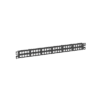 Panel de Parcheo Modular de Alta Densidad, Keystone (Sin Conectores), Identificación con Etiqueta Adhesiva, de 48 Puertos en 1 UR Panel de Parcheo Modular de Alta Densidad, Keystone (Sin Conectores), Identificación con Etiqueta Adhesiva, de 48 Puertos en 1 UR