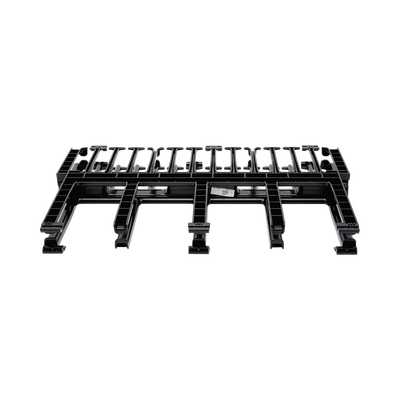 Organizador de Cables Horizontal NetManager de Alta Densidad, Doble (Frontal y Posterior), Para Rack de 19in, 1UR