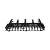 Organizador de Cables Horizontal NetManager de Alta Densidad, Doble (Frontal y Posterior), Para Rack de 19in, 1UR