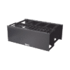 Organizador de Cables Horizontal NetManager de Alta Densidad, Doble (Frontal y Posterior), Para Rack de 19in, 4UR