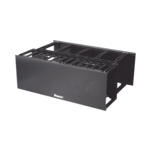 Organizador de Cables Horizontal NetManager de Alta Densidad, Doble (Frontal y Posterior), Para Rack de 19in, 4UR