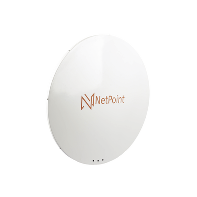 Antena Direccional de alto rendimiento / diámetro de 60 cm / 5.9-7.2 GHz / Ganancia 30 dBi / SLANT de 45 ° y 90 ° / Ideal para 30 km / Conector N-Hembra / Montaje y jumpers incluidos.