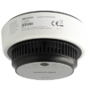 (HikFire) Detector de Humo Fotoeléctrico / Tecnología Dual de Luz / Alerta de ≥85 dB@3 m / Batería de Litio / Instalación en Techo