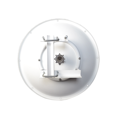 Antena Direccionales Blindada para radio C5X, B5X, C6X, B6X / tecnología Twist-on para radios de guía de onda / 4.9-6.4 GHz / Ganancia 34 dBi / Ideal para hasta 50 km / Montaje incluido.