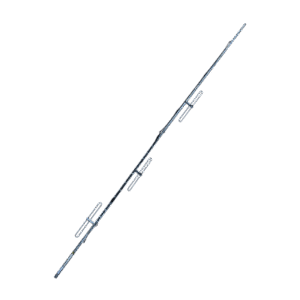 Antena base de 4 dipolos. Rango de frecuencia de 144 - 174 MHz y ganancia de 6/9 dBi omnidireccional/direccional. Antena base de 4 dipolos. Rango de frecuencia de 144 - 174 MHz y ganancia de 6/9 dBi omnidireccional/direccional.