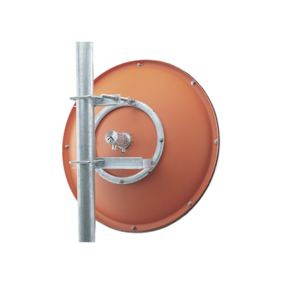 Antena altamente Direccional / 3 ft / 4.9-6.4 GHz / Diseñada para ambientes salinos / Ganancia 34 dBi / SLANT de 45 ° y 90 ° / Incluye radomo, jumper y montaje de acero inoxidable.