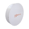 Antena de parabola profunda, blindada, con supresión al ruido de 2 ft, 4.9-6.4 GHz, Ganancia 30 dBi con SLANT de 45 ° y 90 °, ideal para hasta 30 km, Conectores N-hembra, montaje con alineación milimétrica.