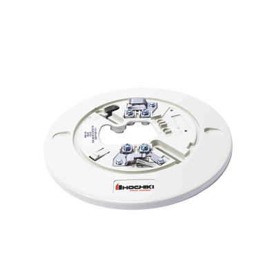 Base Para Detector Convencional Hochiki, Diámetro 6", 2 Hilos, 24 Vcd (0300-04070 IT), Color Hueso Base Para Detector Convencional Hochiki, Diámetro 6", 2 Hilos, 24 Vcd (0300-04070 IT), Color Hueso