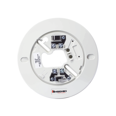 Base Para Detector Convencional Hochiki, Diámetro 6", 2 Hilos, 24 Vcd (0300-04070 IT), Color Hueso Base Para Detector Convencional Hochiki, Diámetro 6", 2 Hilos, 24 Vcd (0300-04070 IT), Color Hueso