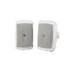 Altavoces de Montaje en Superficie de 2 vias | Woofer 5 in, Tweeter 0.5 in | Semi-Exterior, 6 ohms | Par Color Blanco