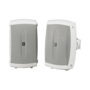 Altavoces de pared | Semi-Exterior | Woofer 6.5 in | Tweeter 1"| 6 ohms | Par | Color Blanco Altavoces de pared | Semi-Exterior | Woofer 6.5 in | Tweeter 1"| 6 ohms | Par | Color Blanco