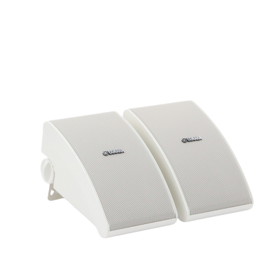 Altavoz de Montaje en Superficie de 2 vias | Woofer 5.25'' | Tweeter 1'' | Media Intemperie| 6 ohms | Par | Color Blanco Altavoz de Montaje en Superficie de 2 vias | Woofer 5.25'' | Tweeter 1'' | Media Intemperie| 6 ohms | Par | Color Blanco