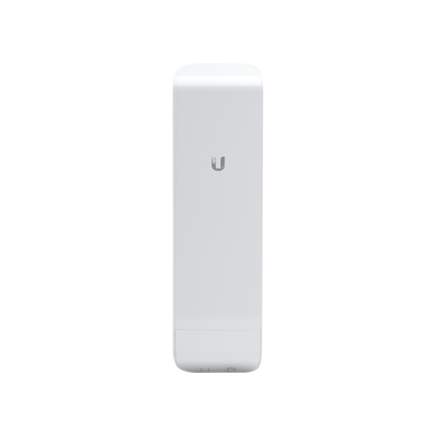 NanoStation airMAX M5 CPE, hasta 150 Mbps, frecuencia 5 GHz (5170-5875 MHz) con antena integrada de 16 dBi