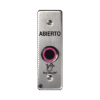 Interruptor IR NoTouch® de Acero Inoxidable, Montaje Delgado, Caja Posterior, ABIERTO