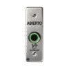 Interruptor IR NoTouch® de Acero Inoxidable, Montaje Delgado, Caja Posterior, ABIERTO