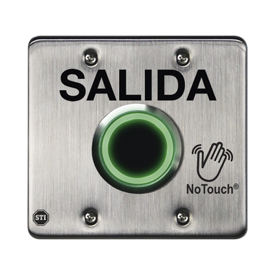 Interruptor IR NoTouch® de Acero Inoxidable, Salida Doble, SALIDA Interruptor IR NoTouch® de Acero Inoxidable, Salida Doble, SALIDA