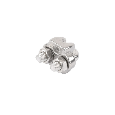 Nudo/ Perro/ Abrazadera Acero Forjado para Cable de 1/4", Acero Inoxidable. Nudo/ Perro/ Abrazadera Acero Forjado para Cable de 1/4", Acero Inoxidable.