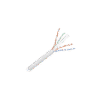 Bobina de Cable UTP de 305 m. de Cobre, NetKey, Gris Claro, Categoría 6 (24 AWG), 1000Mbps, Riser (CMR), de 4 pares