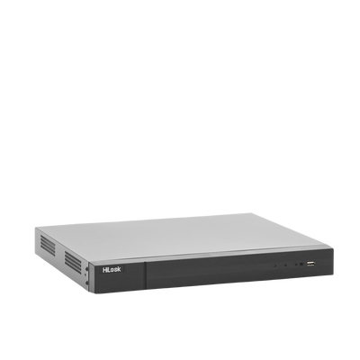 NVR 8 Megapixel (4K) / 16 Canales IP / 16 Puertos PoE+ / 2 Bahías de Disco Duro / HDMI en 4K