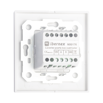 Luz de Aviso Cuatri color para Indicar Presencias o Alarmas en Habitación / BUS RS485 / Compatible con NX0019/B, NX1021 y NX0015 Luz de Aviso Cuatri color para Indicar Presencias o Alarmas en Habitación / BUS RS485 / Compatible con NX0019/B, NX1021 y NX0015