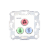 Modulo de 3 Botones iluminados con Lector RFID 125 KHz / Alarma / Cancelar y Código Azul / BUS RS485 / Compatible con NX0019/B, NX1021 y NX0015
