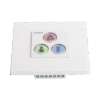Modulo de 3 Botones iluminados con Lector RFID 125 KHz / Alarma / Cancelar y Código Azul / BUS RS485 / Compatible con NX0019/B, NX1021 y NX0015