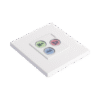 Modulo de 3 Botones iluminados / Alarma / Cancelar y Código Azul / BUS RS485 / Compatible con NX0019/B, NX1021 Y NX0015