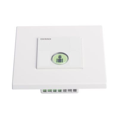 Botón Cancelador de Llamada Iluminado con Lector RFID 125 KHz, BUS RS485, Compatible con NX0019/B, NX0015 Y NX1021