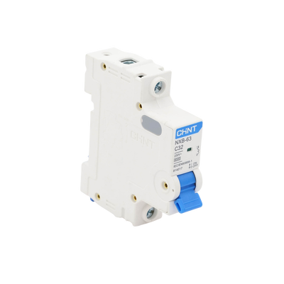 Pastilla para Riel Din, 1 Polo, 32 Amp, Vca:110/415v, 6kA, Catálogo: NXB631PC32, Serie: NXB-63.