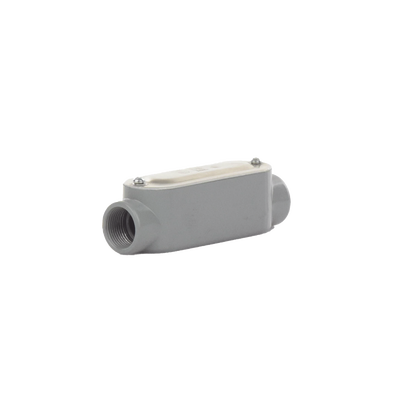 Caja Condulet tipo C de 3/4" (19.05 mm) Incluye tapa y tornillos.