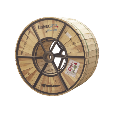 Carrete de 4 km de Fibra Óptica Aérea (ADSS) G.652D, Monomodo de 24 Hilos, Exterior, Span 100, Loose Tube Carrete de 4 km de Fibra Óptica Aérea (ADSS) G.652D, Monomodo de 24 Hilos, Exterior, Span 100, Loose Tube