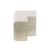 Esquinero exterior, para uso con canaleta LD10, material ABS, Color Blanco Mate