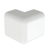 Esquinero exterior, para uso con canaleta LD10, material ABS, Color Blanco