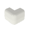 Esquinero exterior, para uso con canaleta LD5, material ABS, Color Blanco Mate