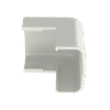 Esquinero exterior, para uso con canaleta LD5, material ABS, Color Blanco Mate