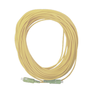 Jumper de Fibra Óptica Simplex, Monomodo, con Conectores SC/APC-SC/APC, 20 metros