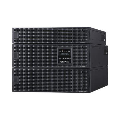 UPS de 10000 VA/10000 W, Online Doble Conversión, 200 - 240 Vac de Entrada, 120 - 240 Vac de Salida, Entrada Hardwired, Onda Senoidal Pura, Torre o Rack de 8 UR, Con 6 Tomas NEMA 5-20R, 3 NEMA L6-30R y Terminal Hardwire